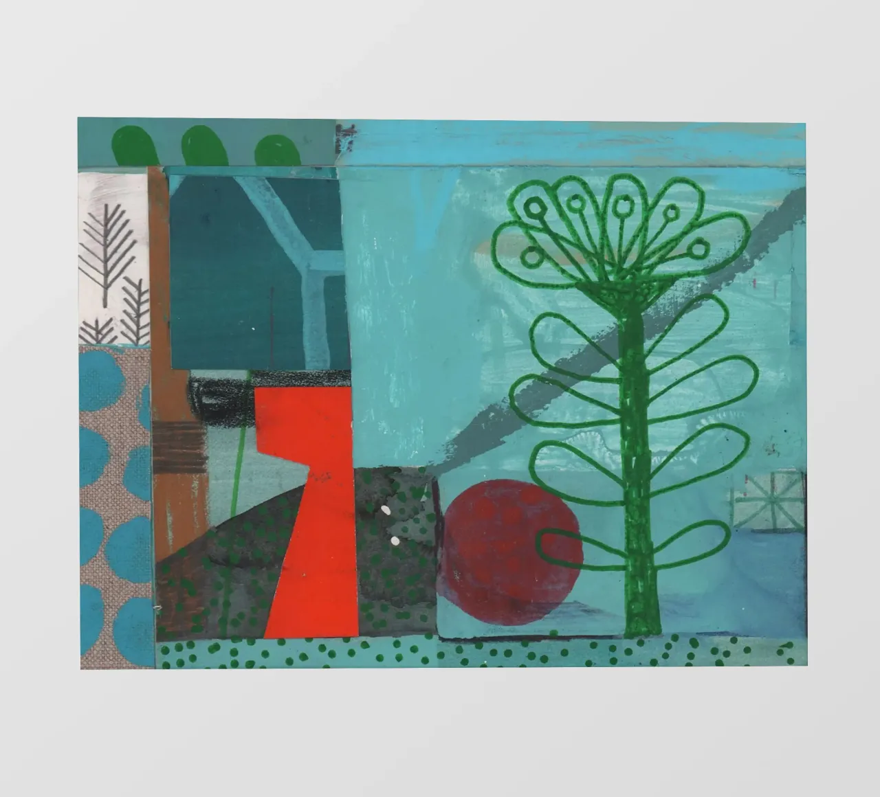 In fiore In fiore, 2023 telo in pvc da Stacey Stubbs