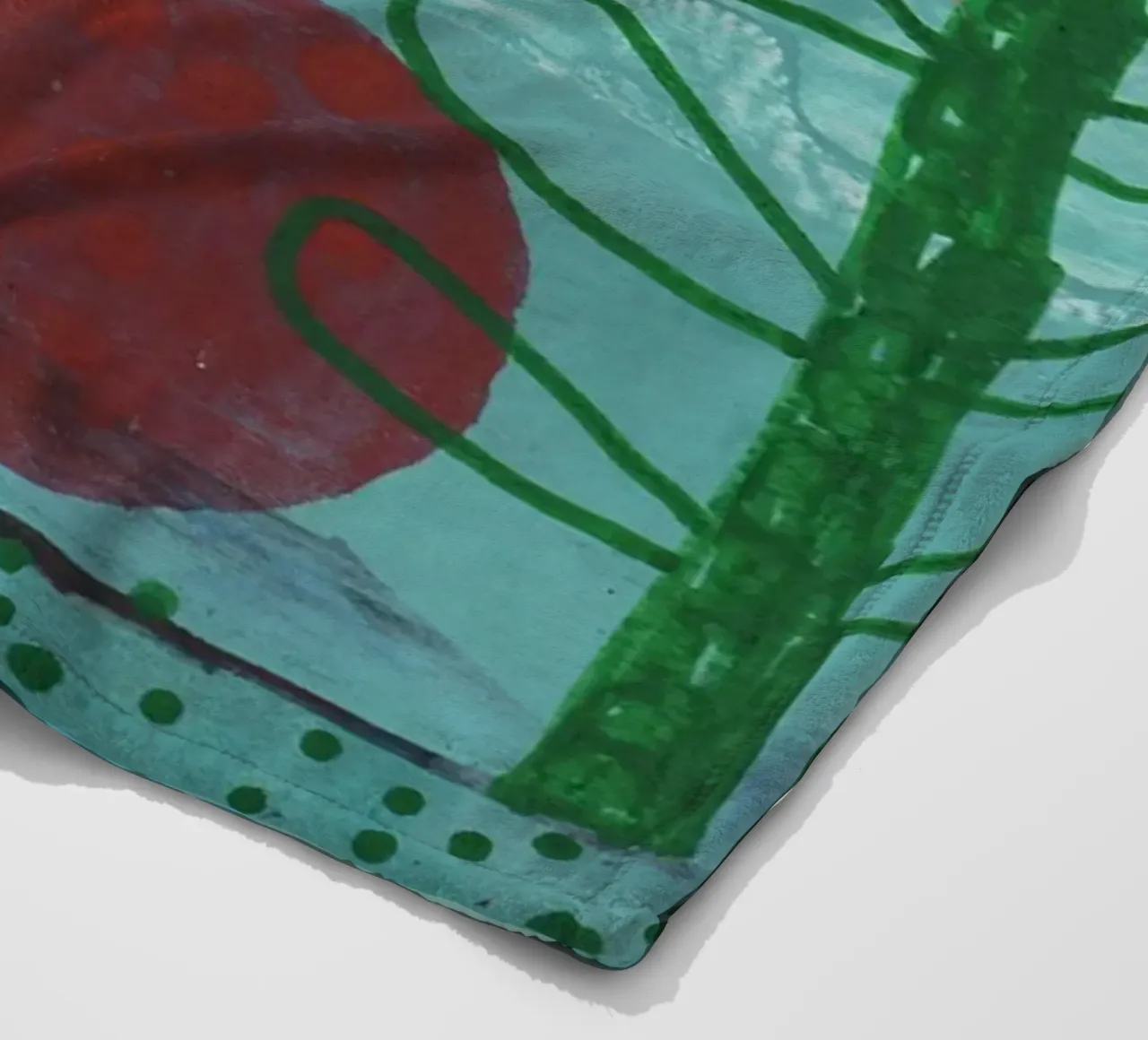 In fiore In fiore, 2023 coperta in pile da Stacey Stubbs