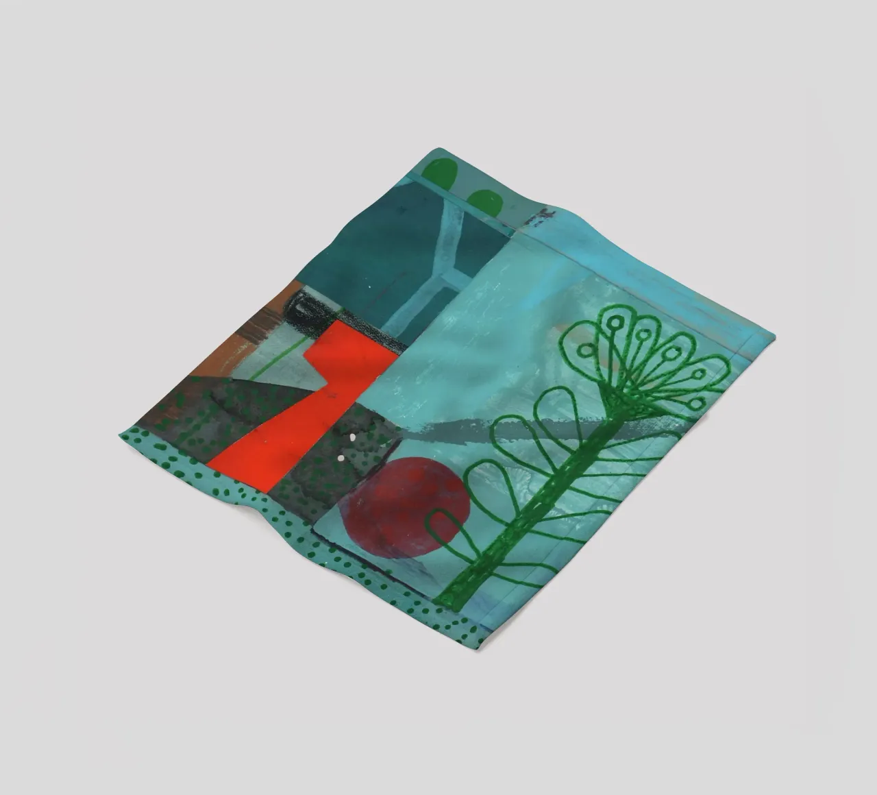 In fiore In fiore, 2023 coperta in pile da Stacey Stubbs