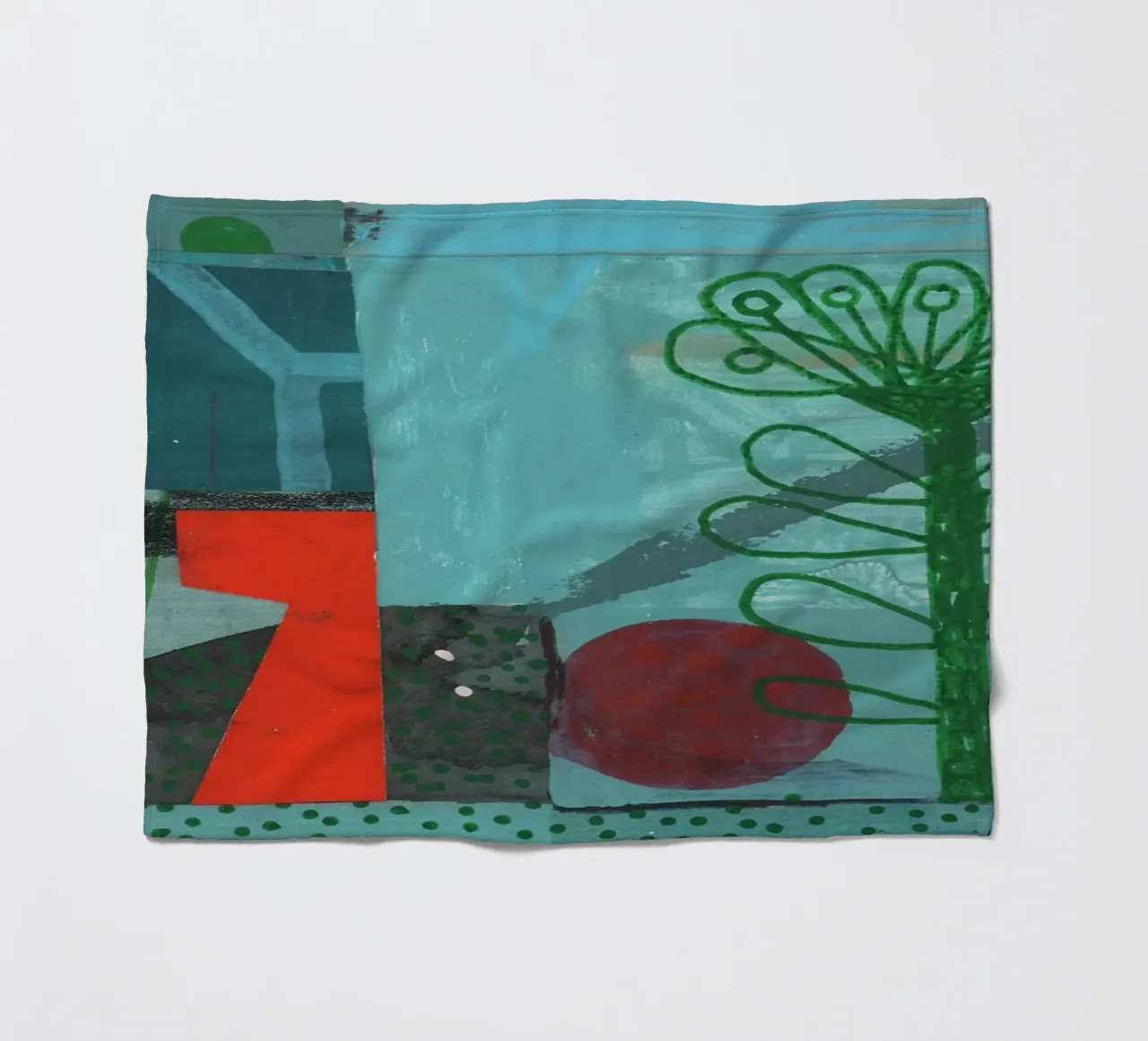 In fiore In fiore, 2023 coperta in pile da Stacey Stubbs