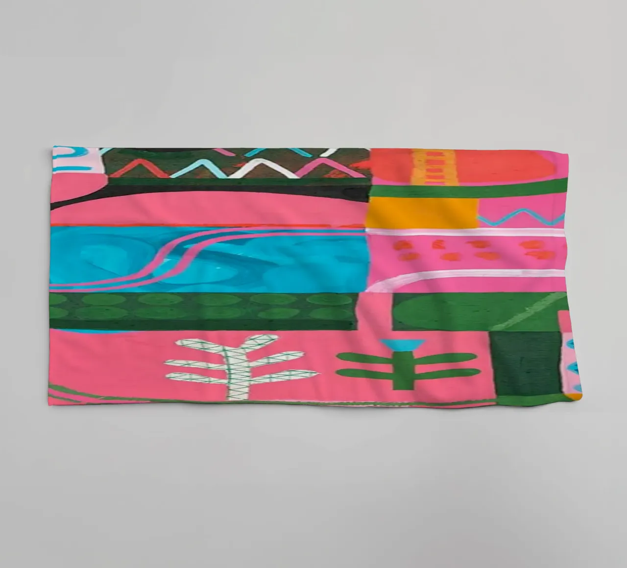 Let's Get Lost, 2023 towel by Stacey Stubbs