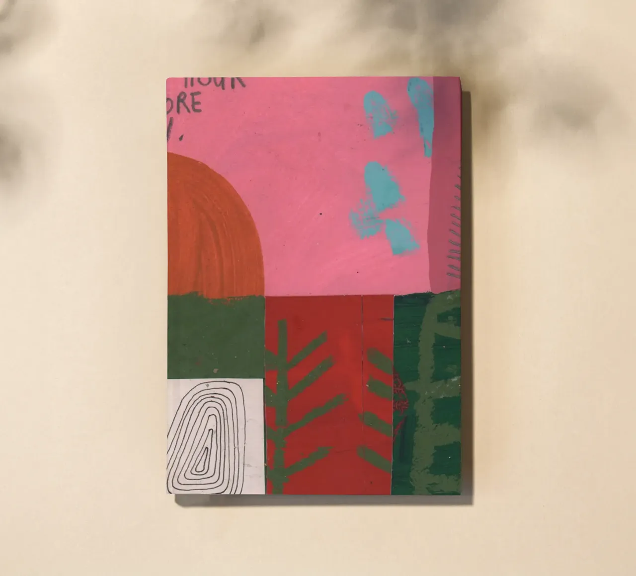 The Darkest Hour Is Just Before The Dawn, 2023 by David Shil notebook by Stacey Stubbs