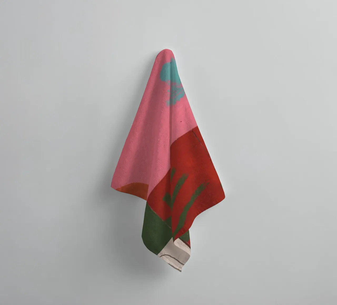 The Darkest Hour Is Just Before The Dawn, 2023 by David Shil towel by Stacey Stubbs