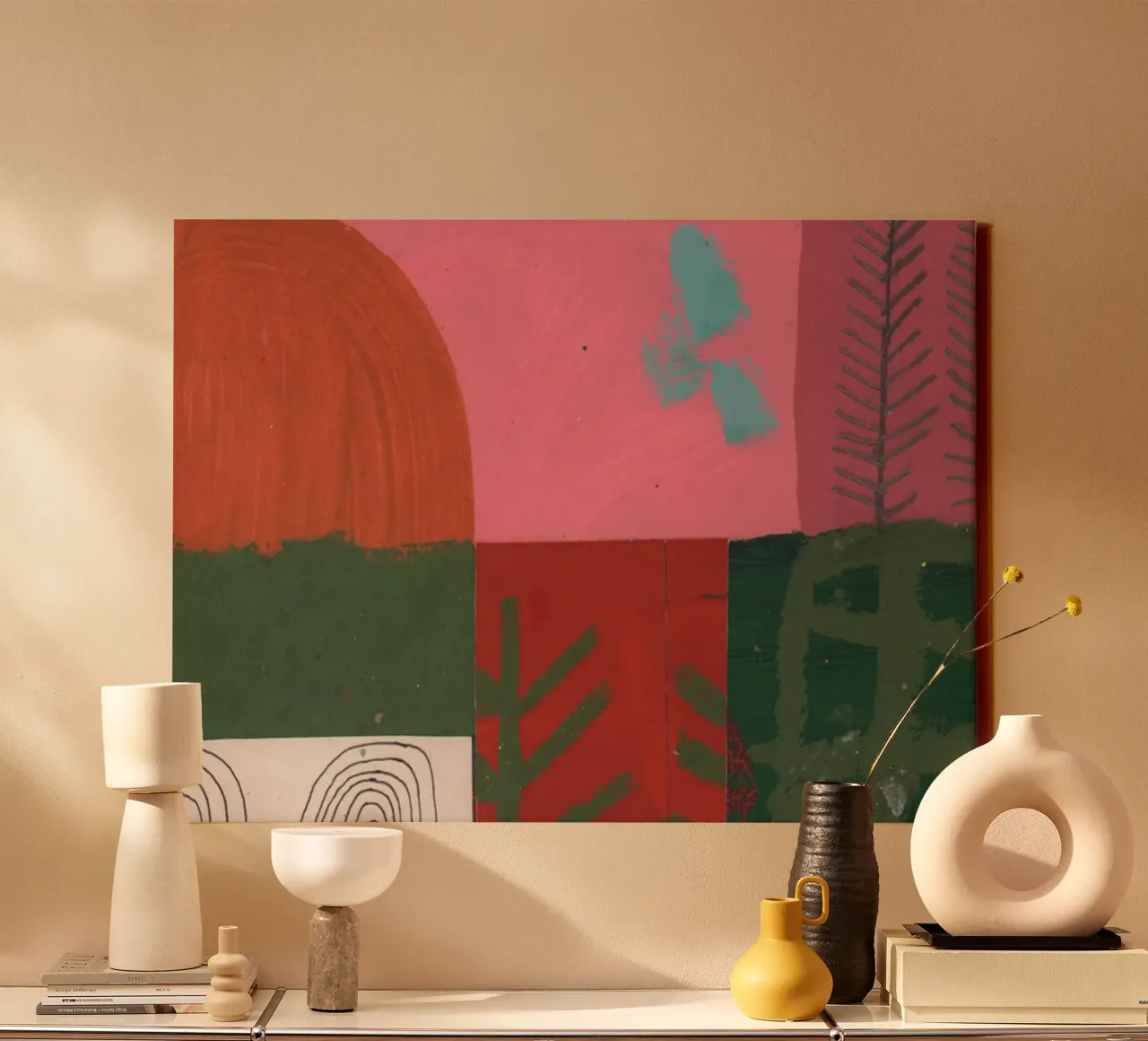 The Darkest Hour Is Just Before The Dawn, 2023 by David Shil canvas by Stacey Stubbs
