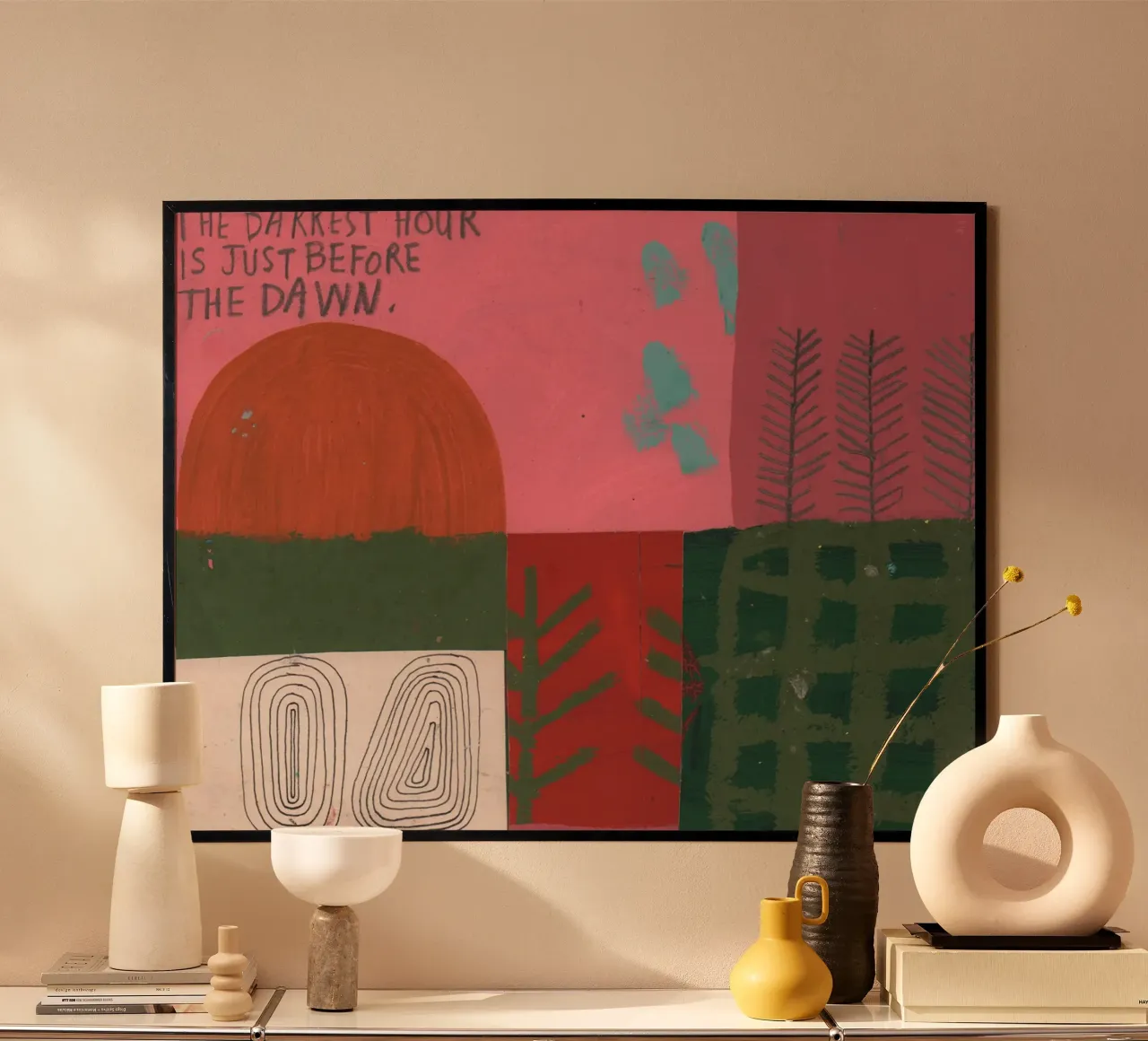 L'ora più buia è appena prima dell'alba, 2023 di David Shil carta hahnemühle da Stacey Stubbs