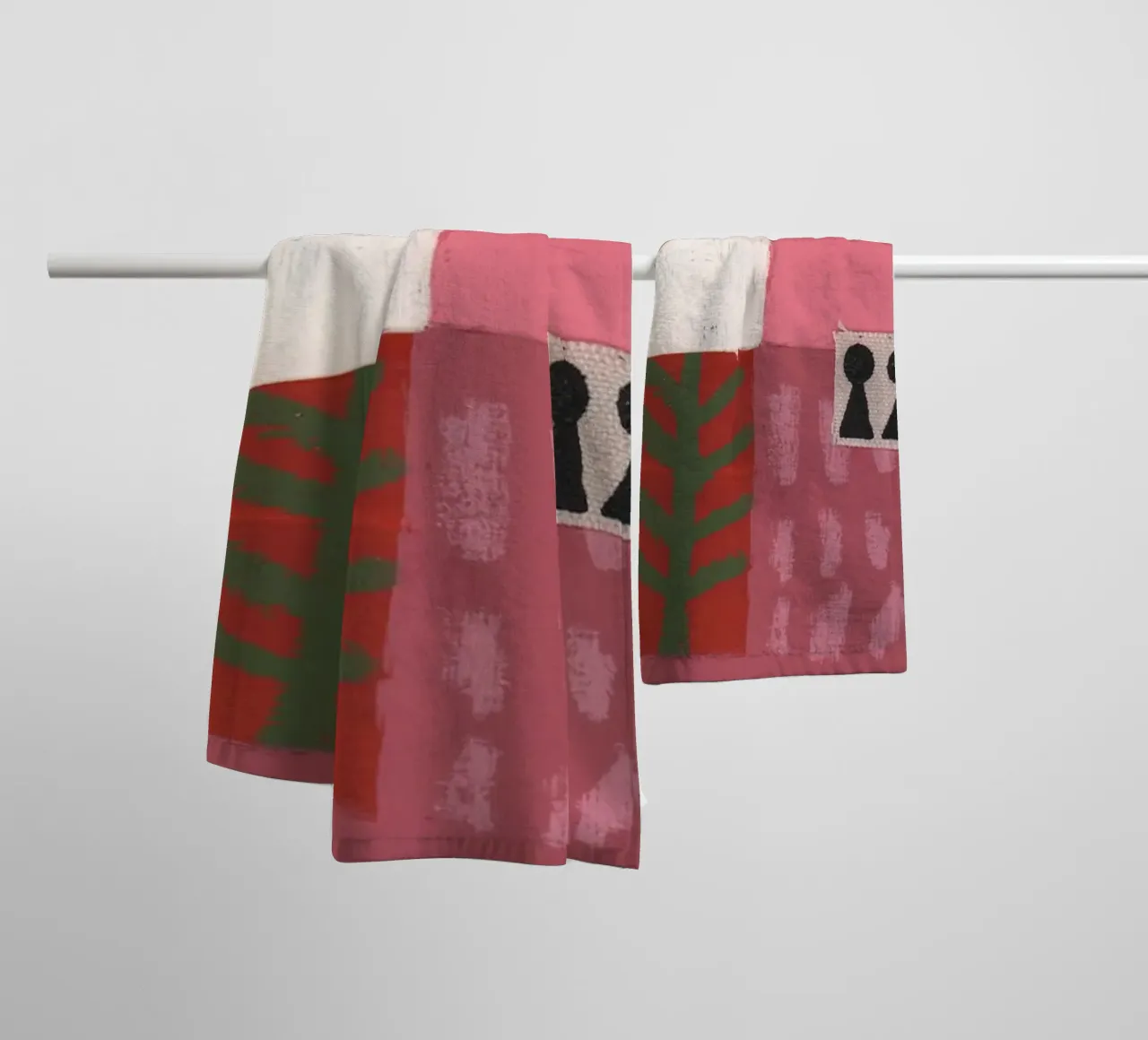 Tre Soli, 2023 asciugamano da bagno da Stacey Stubbs