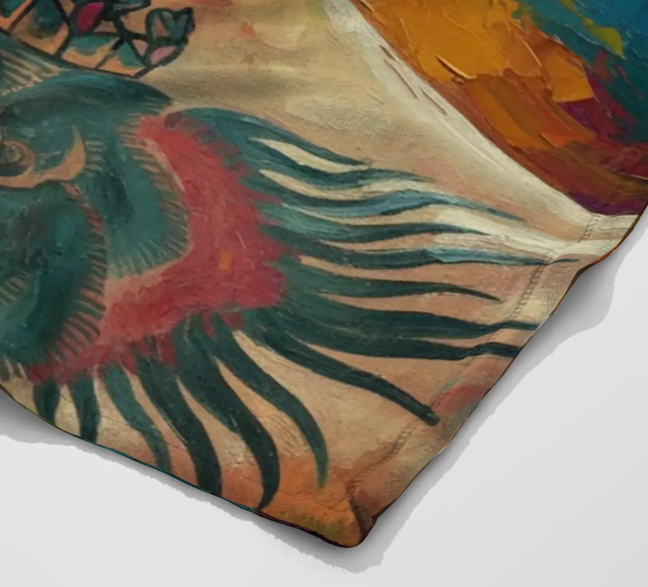Conor McGregor UFC-Kämpfer abstrakte Kunst Fleecedecke von Lembayung art
