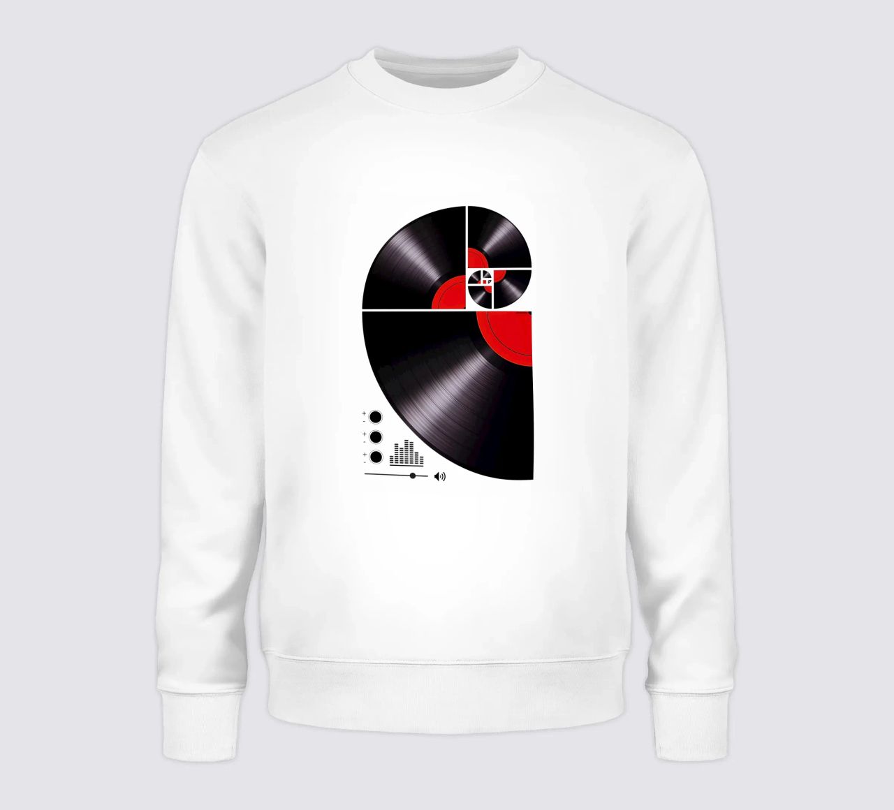 Vinilo Espiral Fibonacci sudadera de LM2KONE