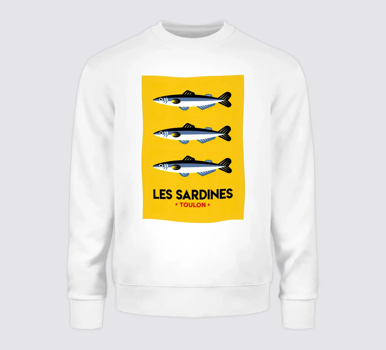 Les Sardines Tolone felpa da Alishasteel