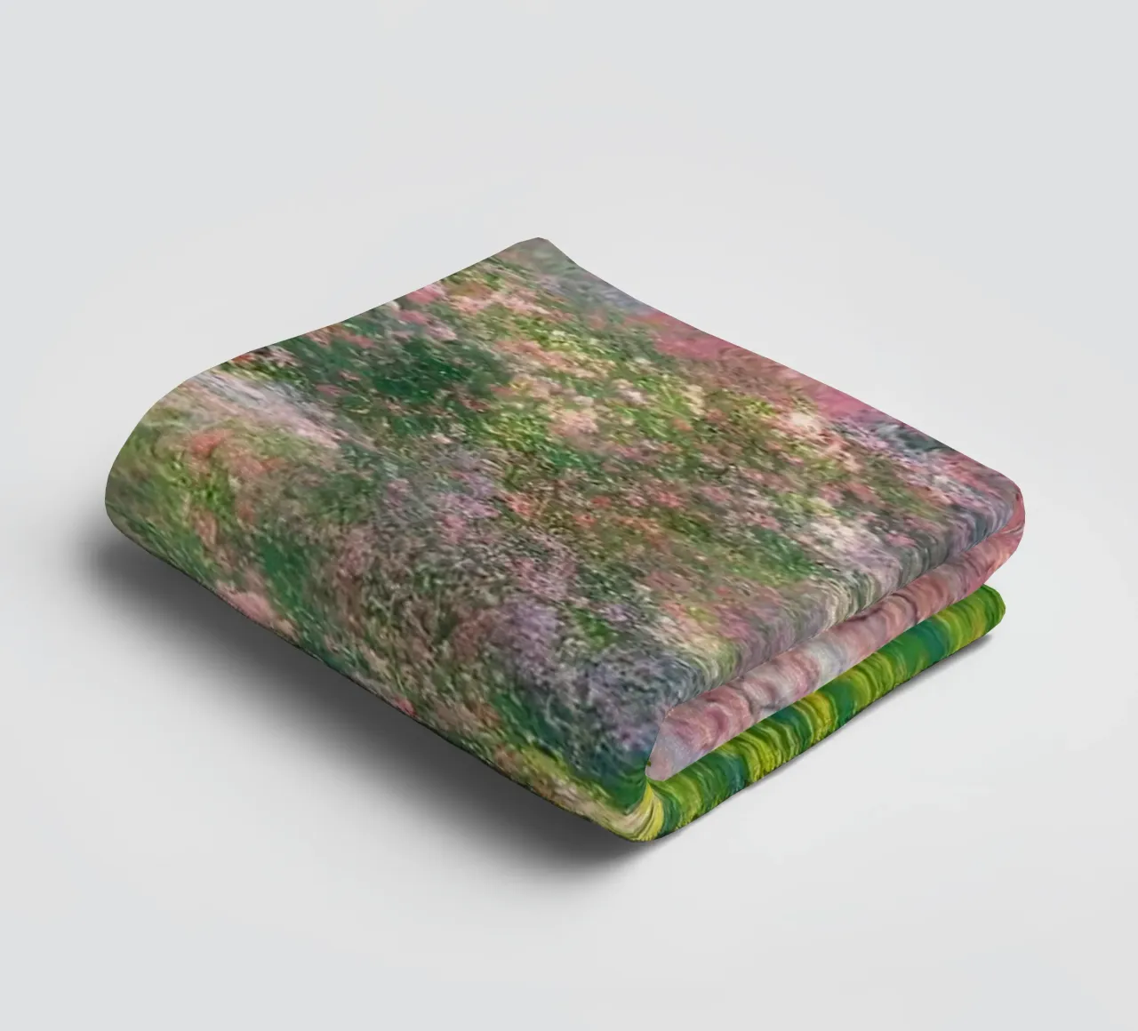 Monet - Albero in fiore asciugamano da bagno da Günstiger Laden
