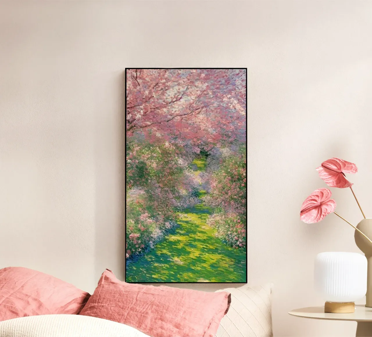 Monet - Albero in fiore plexiglass da Günstiger Laden