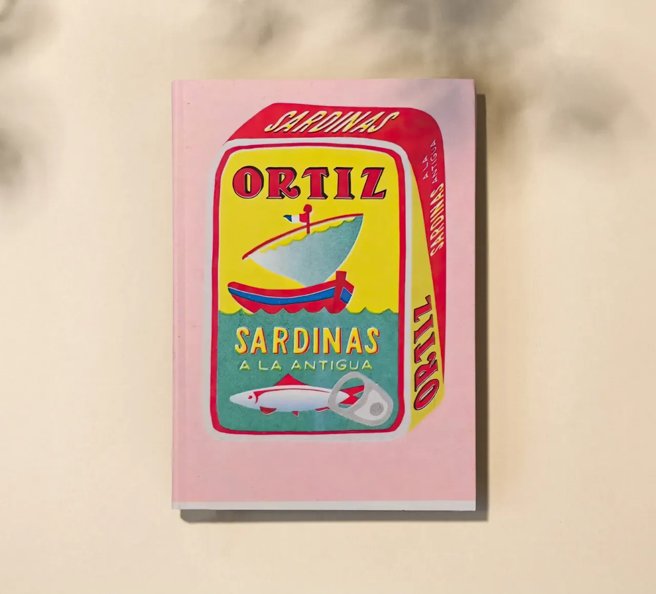 Ortiz sardine print notebook by Alishasteel