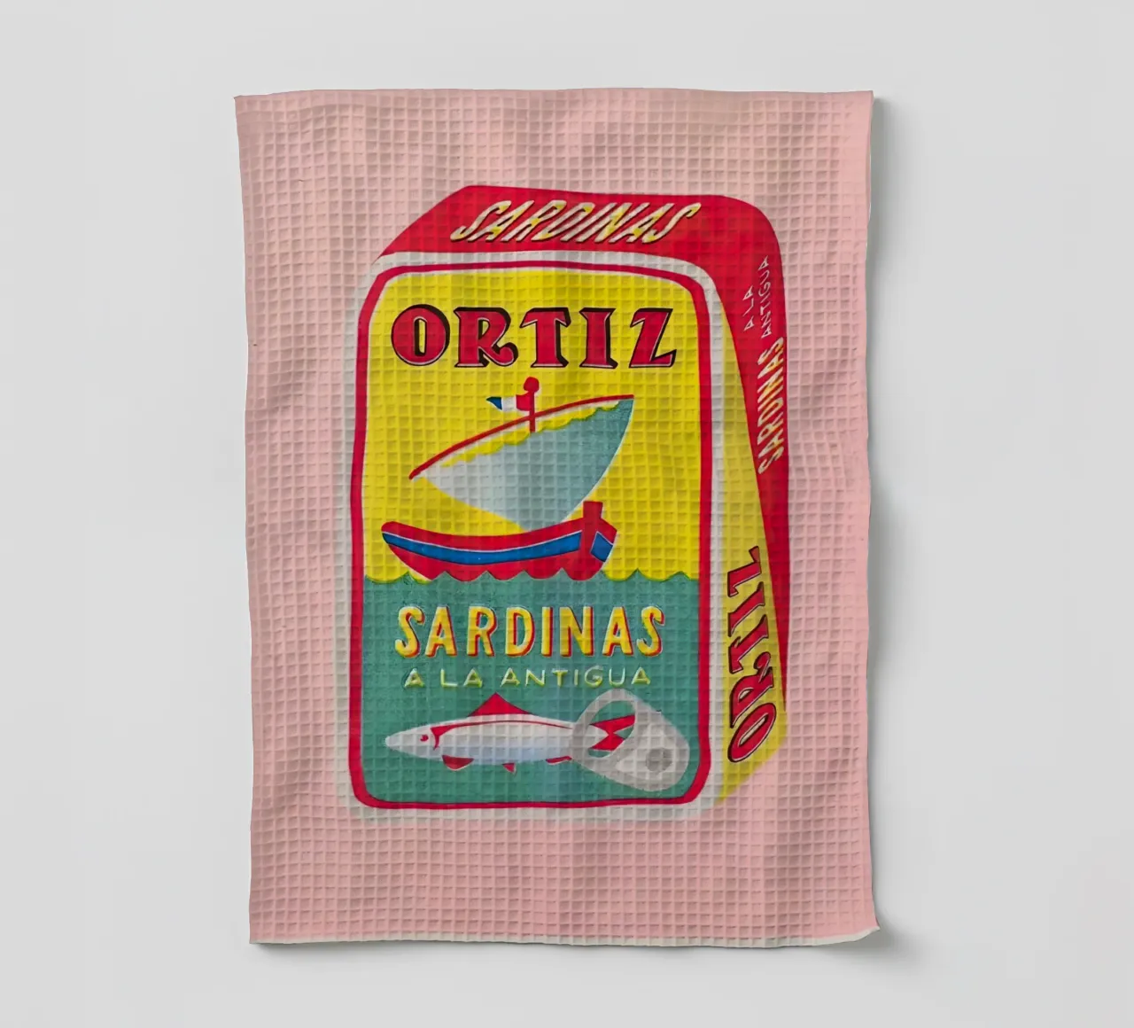 Ortiz sardine print torchon de Alishasteel