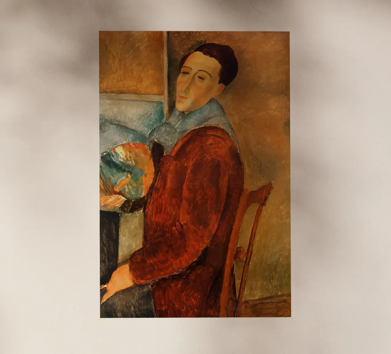 01. 1919, sé Amedeo Modigliani pellicola backlit da Palletolate