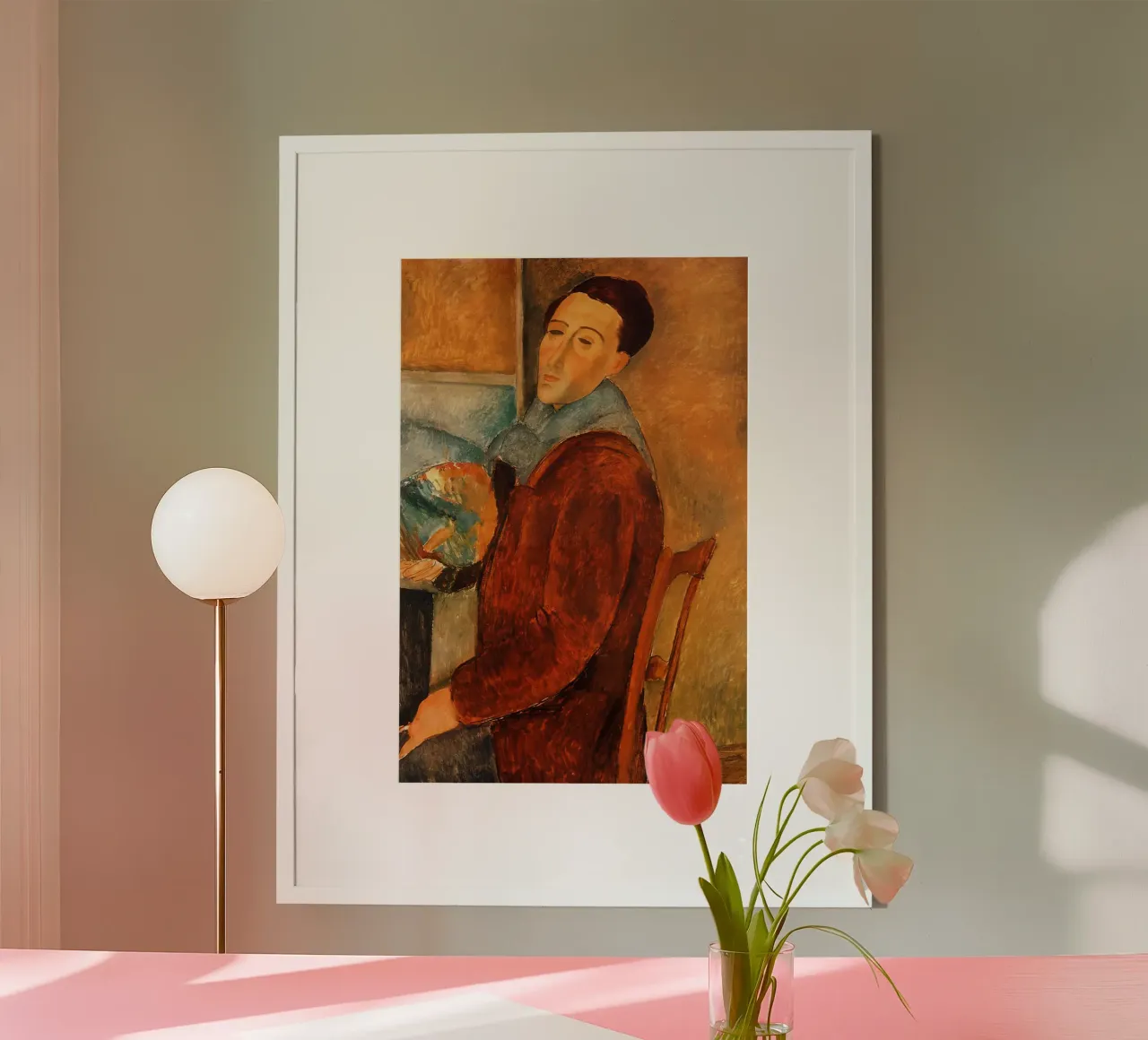 01. 1919, sé Amedeo Modigliani carta hahnemühle da Palletolate