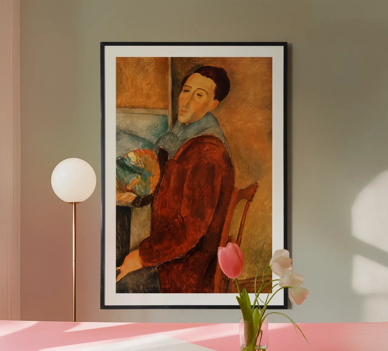 01. 1919, sé Amedeo Modigliani carta hahnemühle da Palletolate