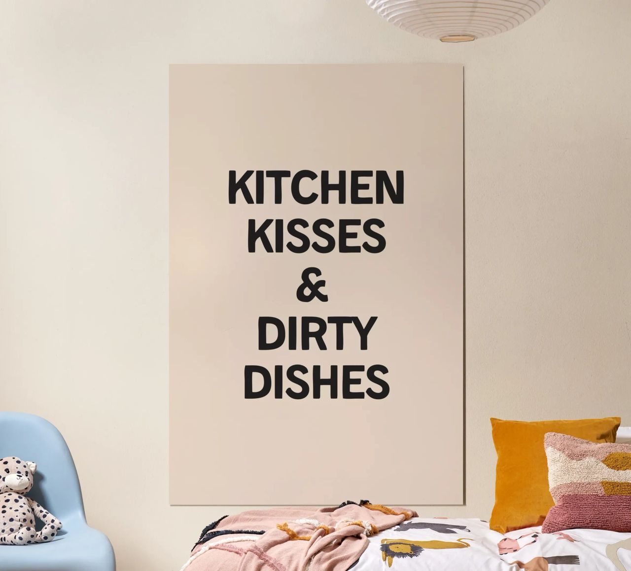 Dirty Dishes Poster von Mottos by Sinan Saydik