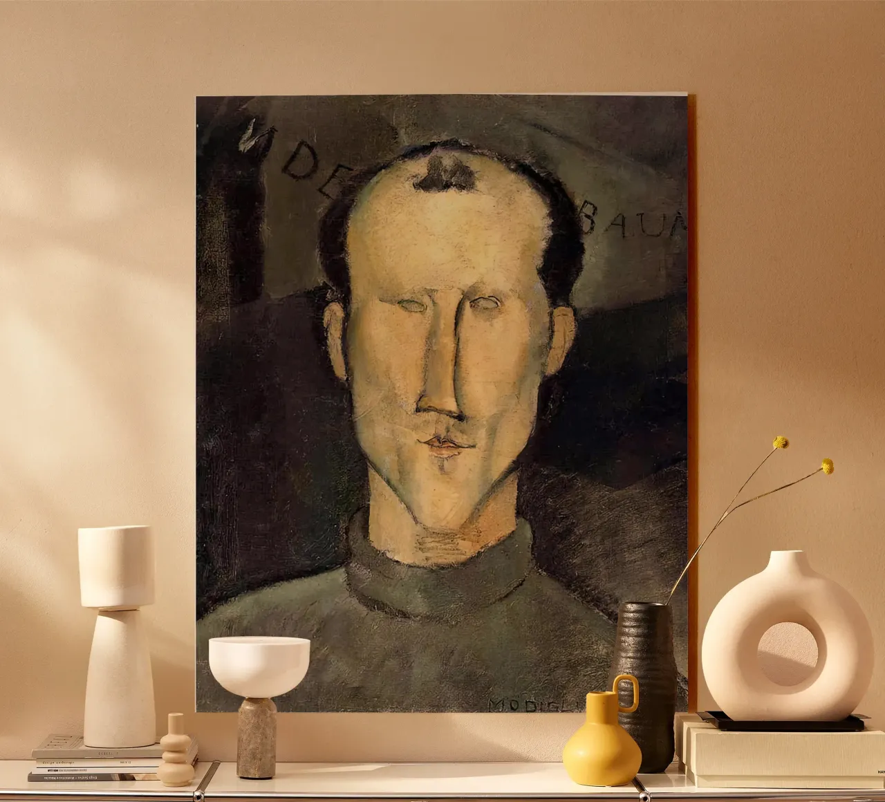 1915, Leon Indenbaum Amedeo Modigliani plexiglass da Palletolate
