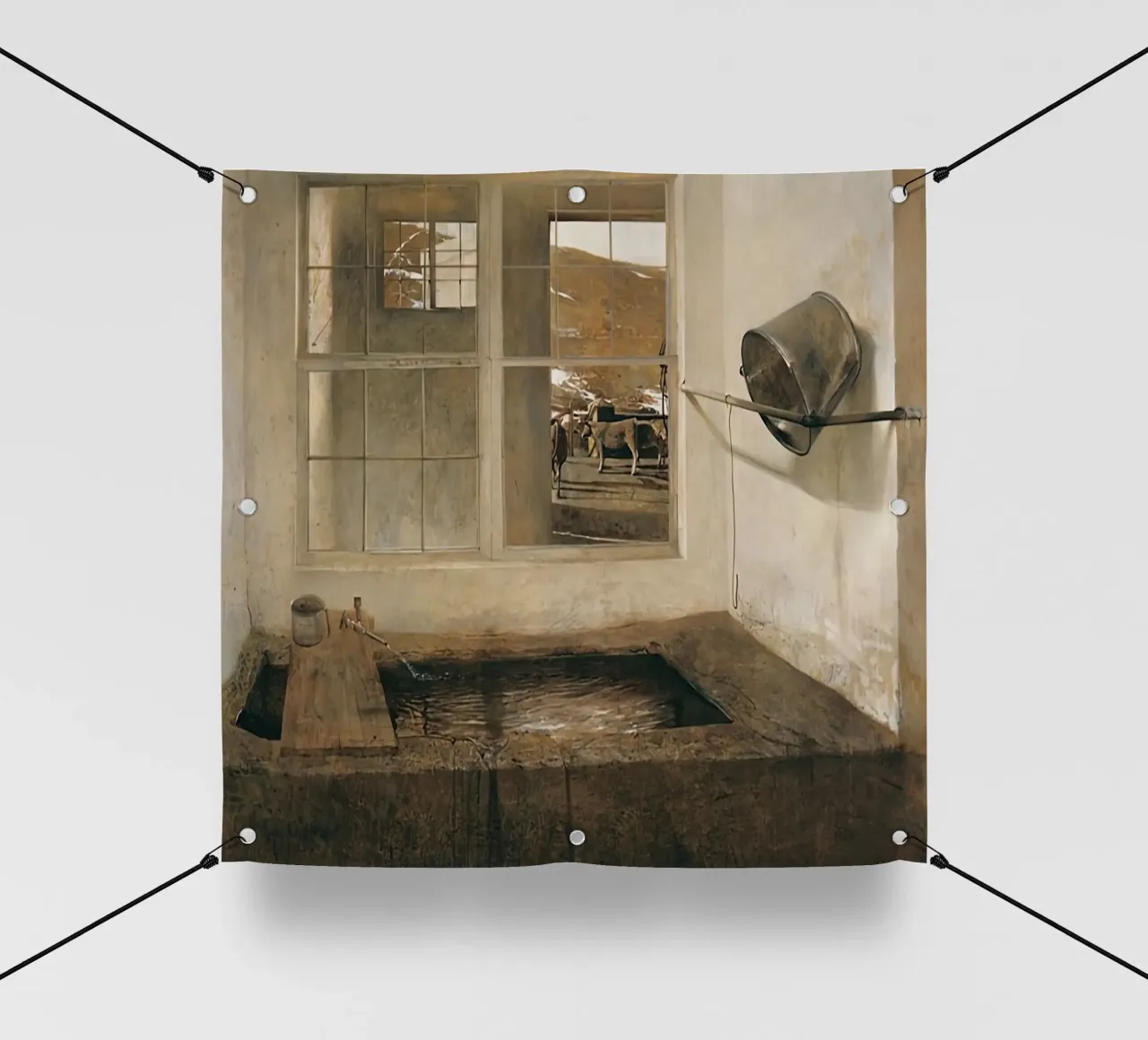 Andre wyeth 1967, Spring Fed telo in pvc da Palletolate