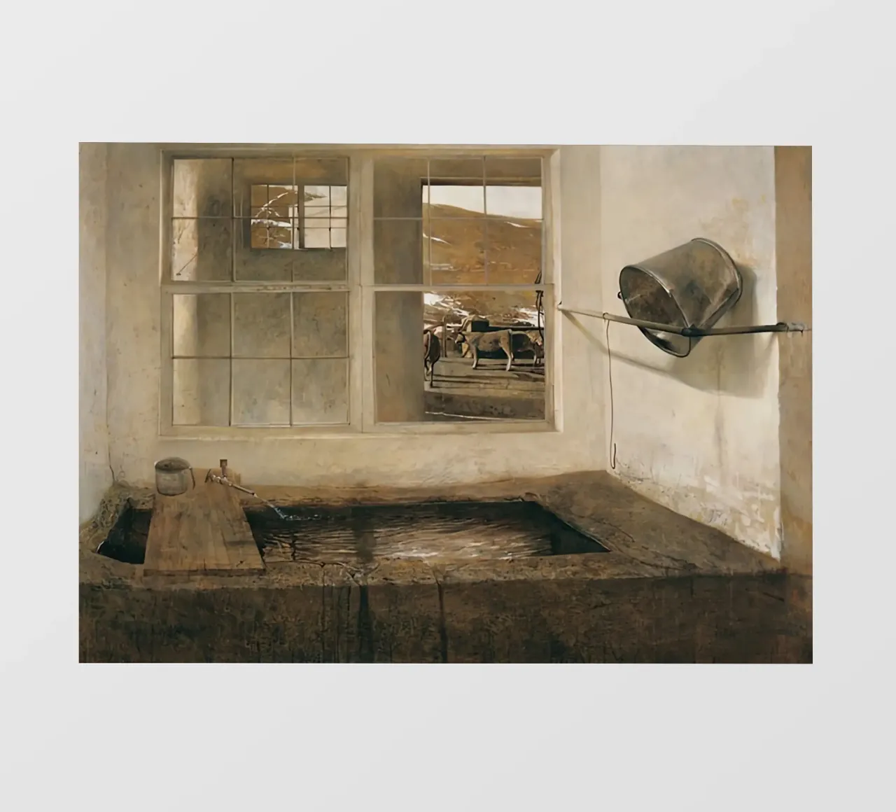 Andre wyeth 1967, Spring Fed telo in pvc da Palletolate