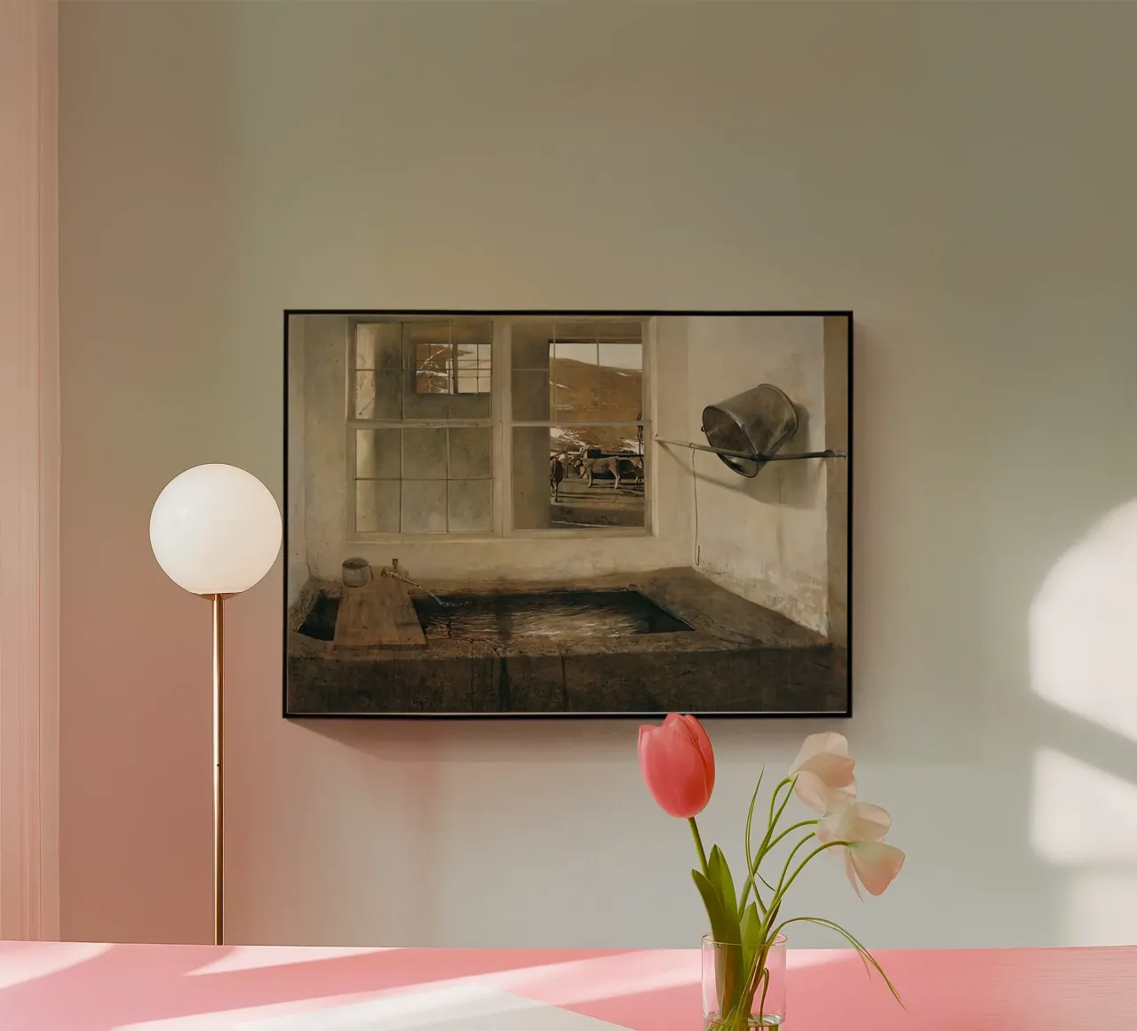 Andre wyeth 1967, Spring Fed plexiglass da Palletolate