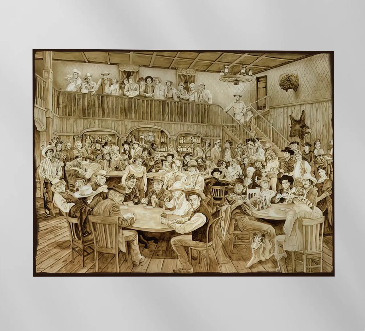 western saloon tim joyner pellicola backlit da Palletolate