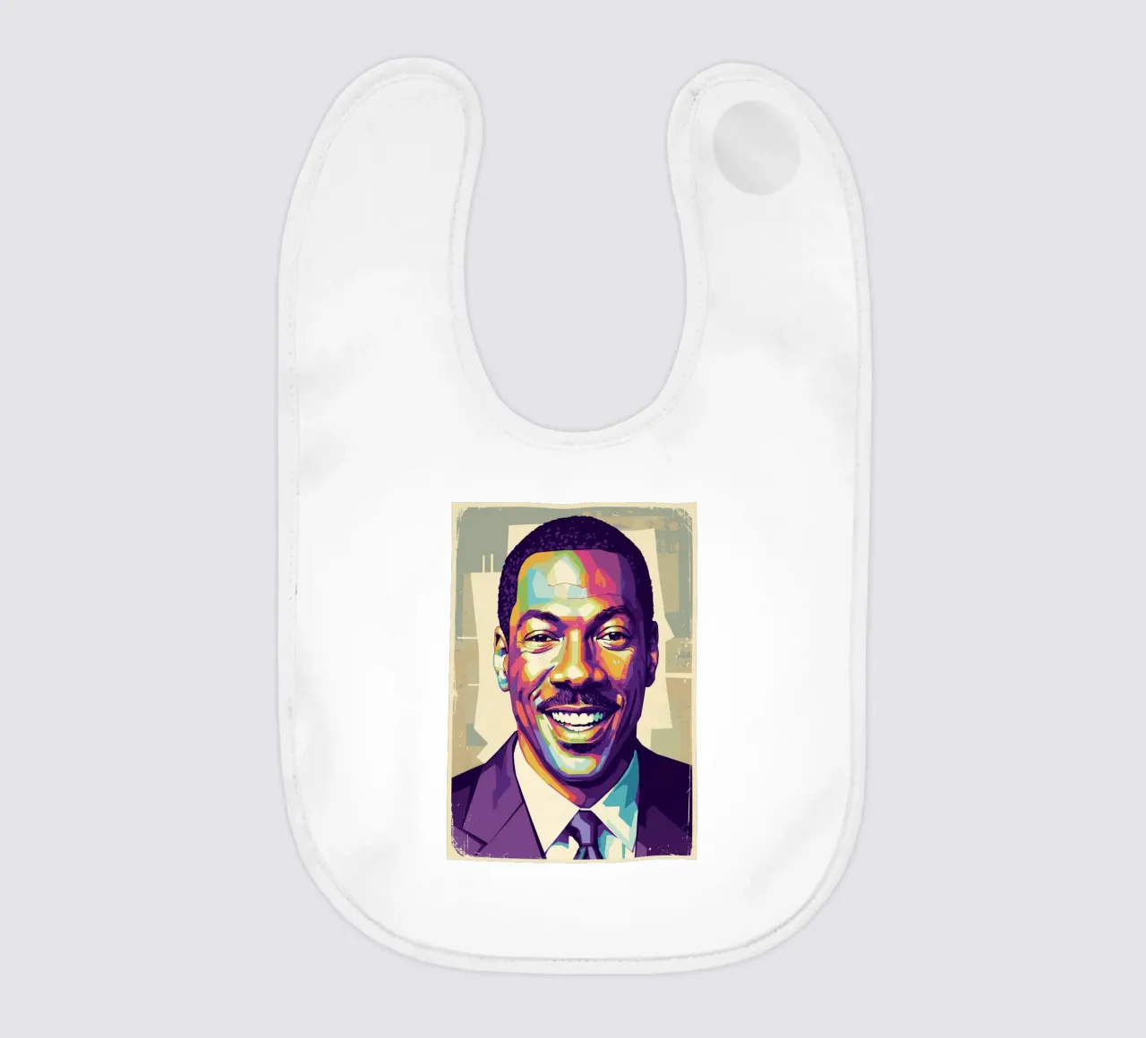 Eddie Murphy pop art bavaglino da Hantamrata