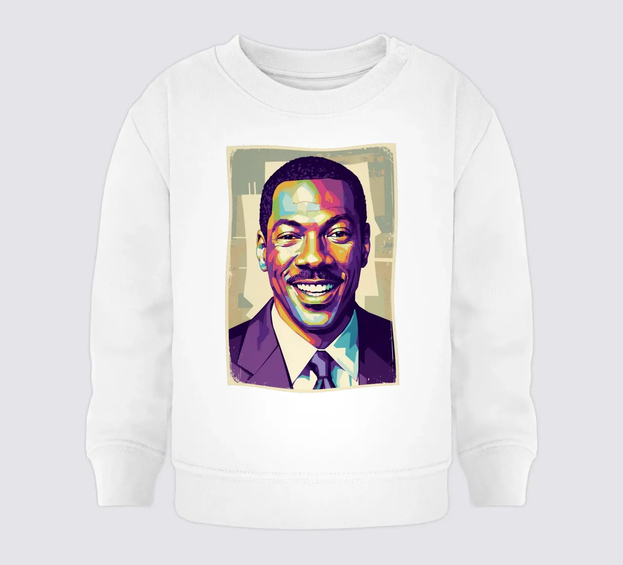 Eddie Murphy pop art felpa neonato da Hantamrata
