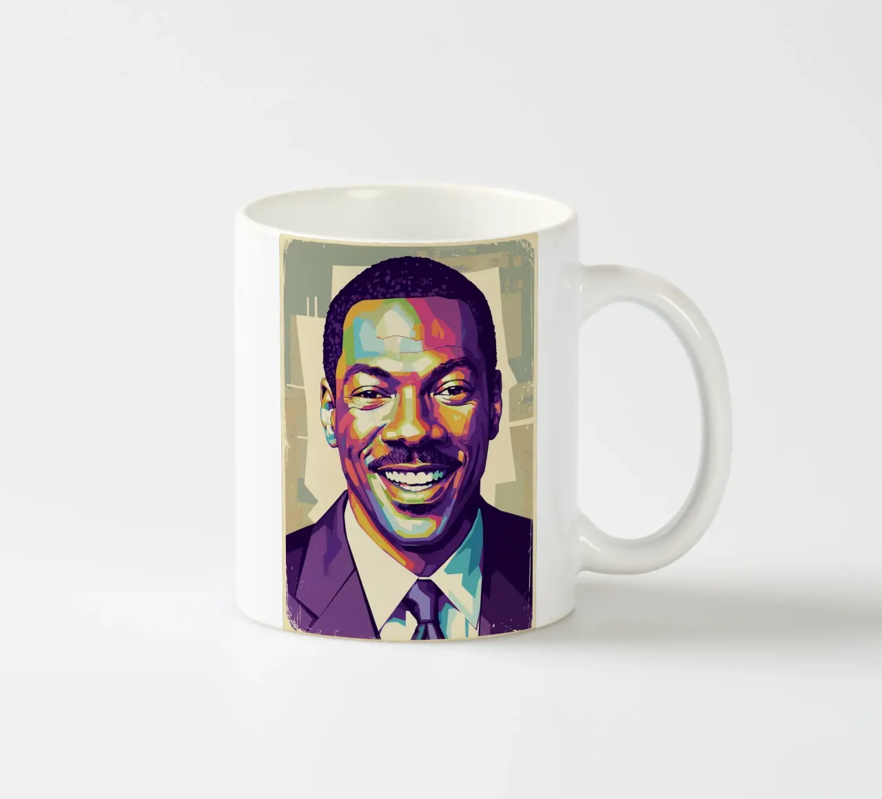 Eddie Murphy pop art tazza in ceramica da Hantamrata