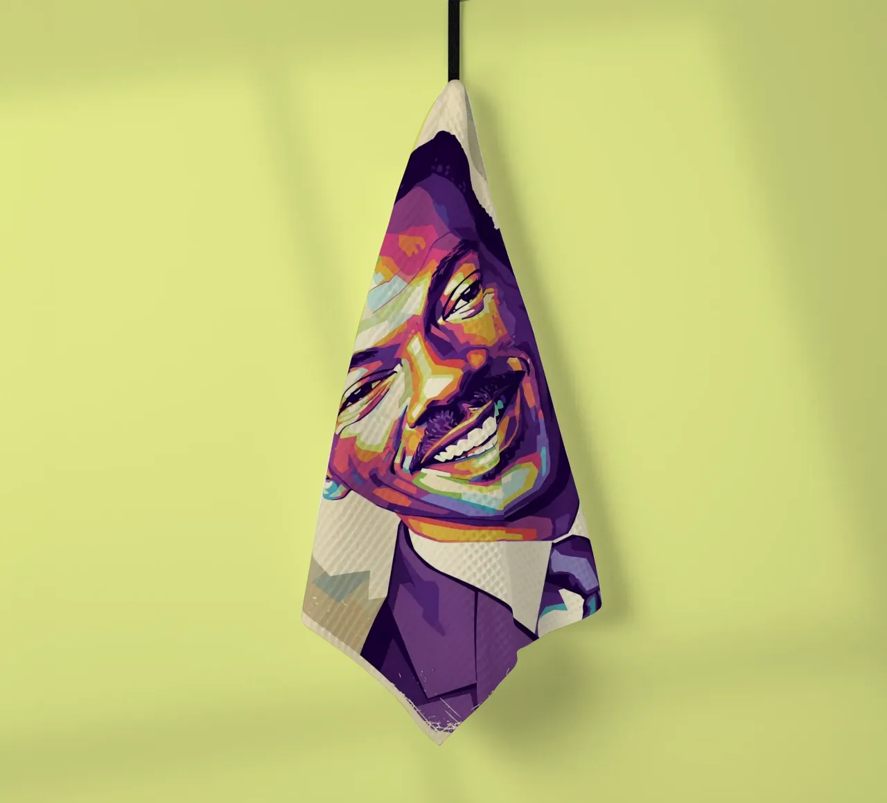 Eddie Murphy pop art canovaccio da cucina da Hantamrata