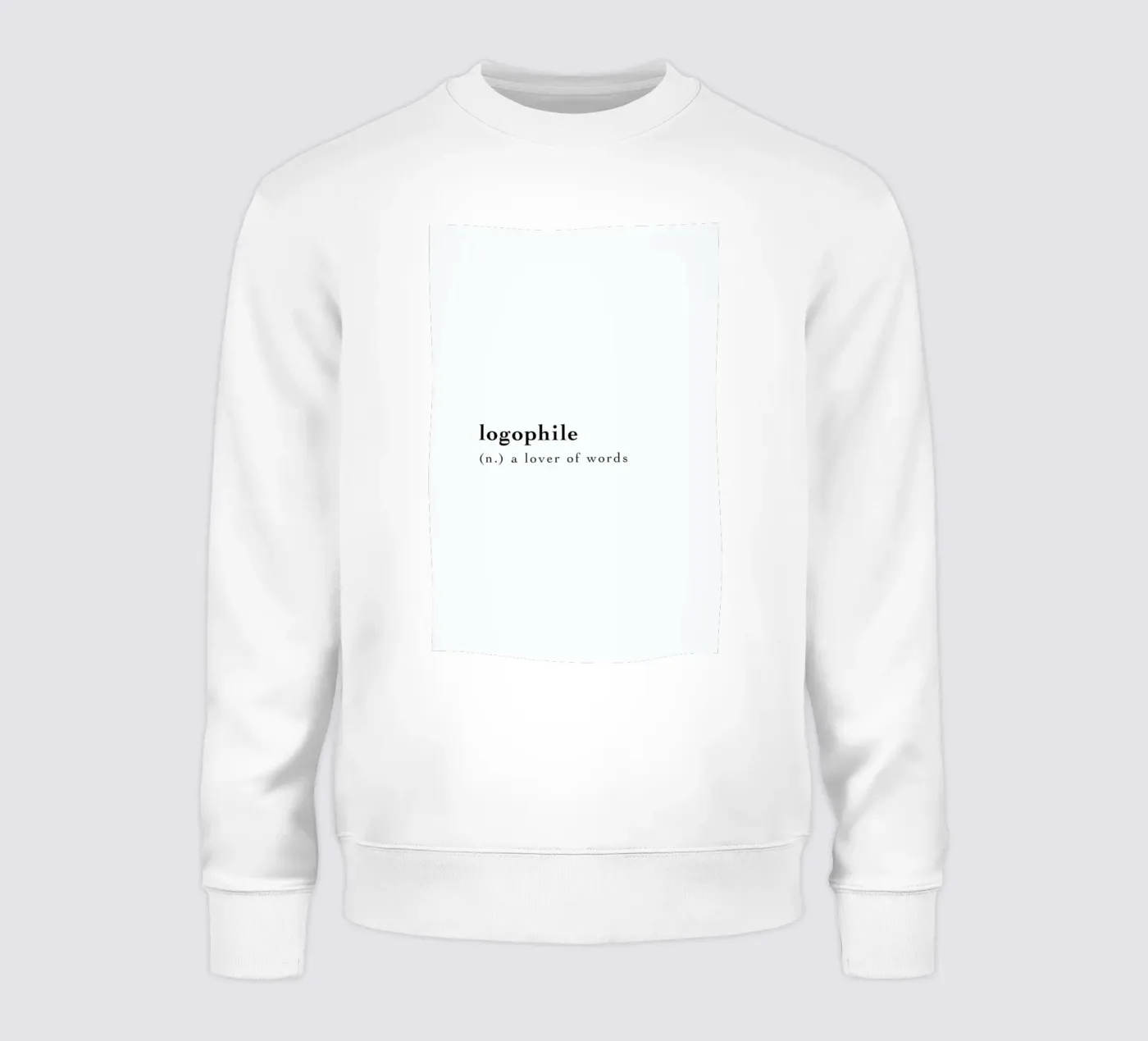 Logophile felpa da Studio One