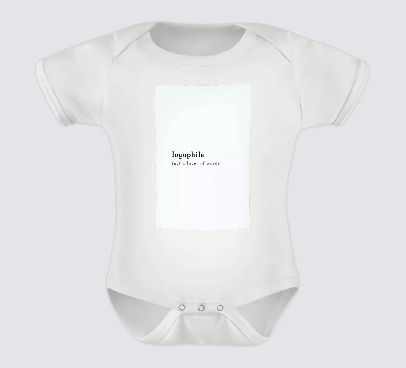 Logophile body bébé de Studio One