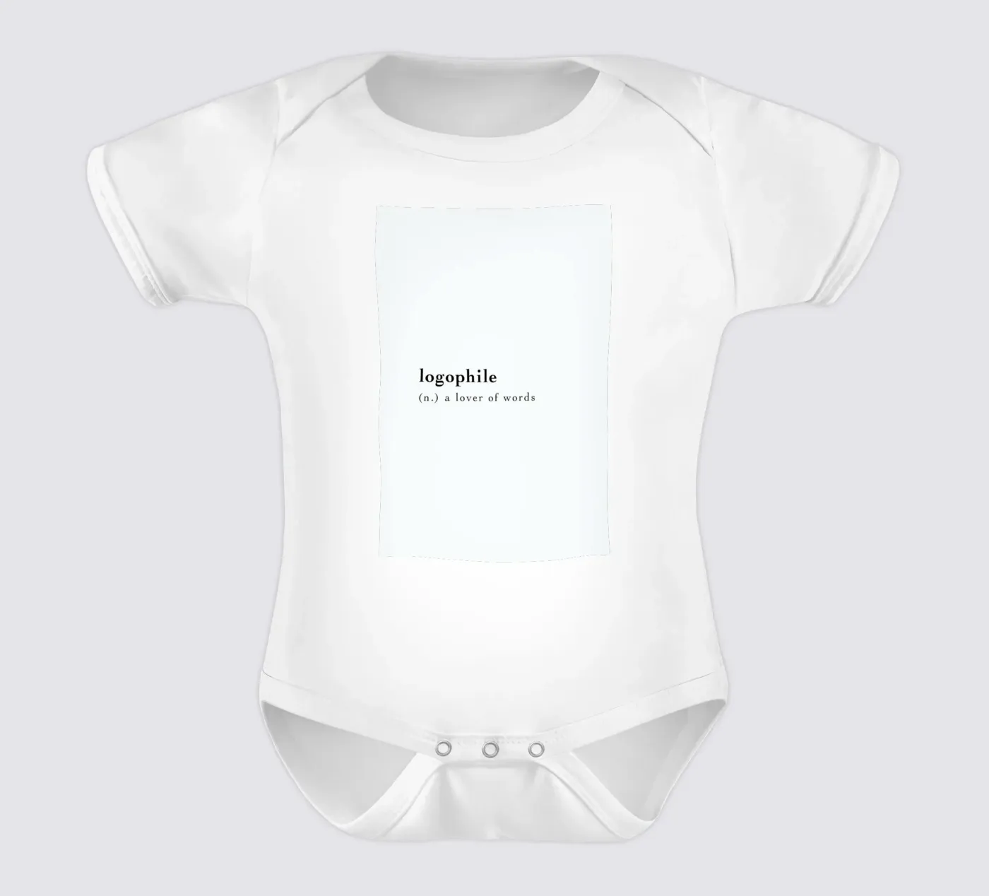 Logophile body bébé de Studio One