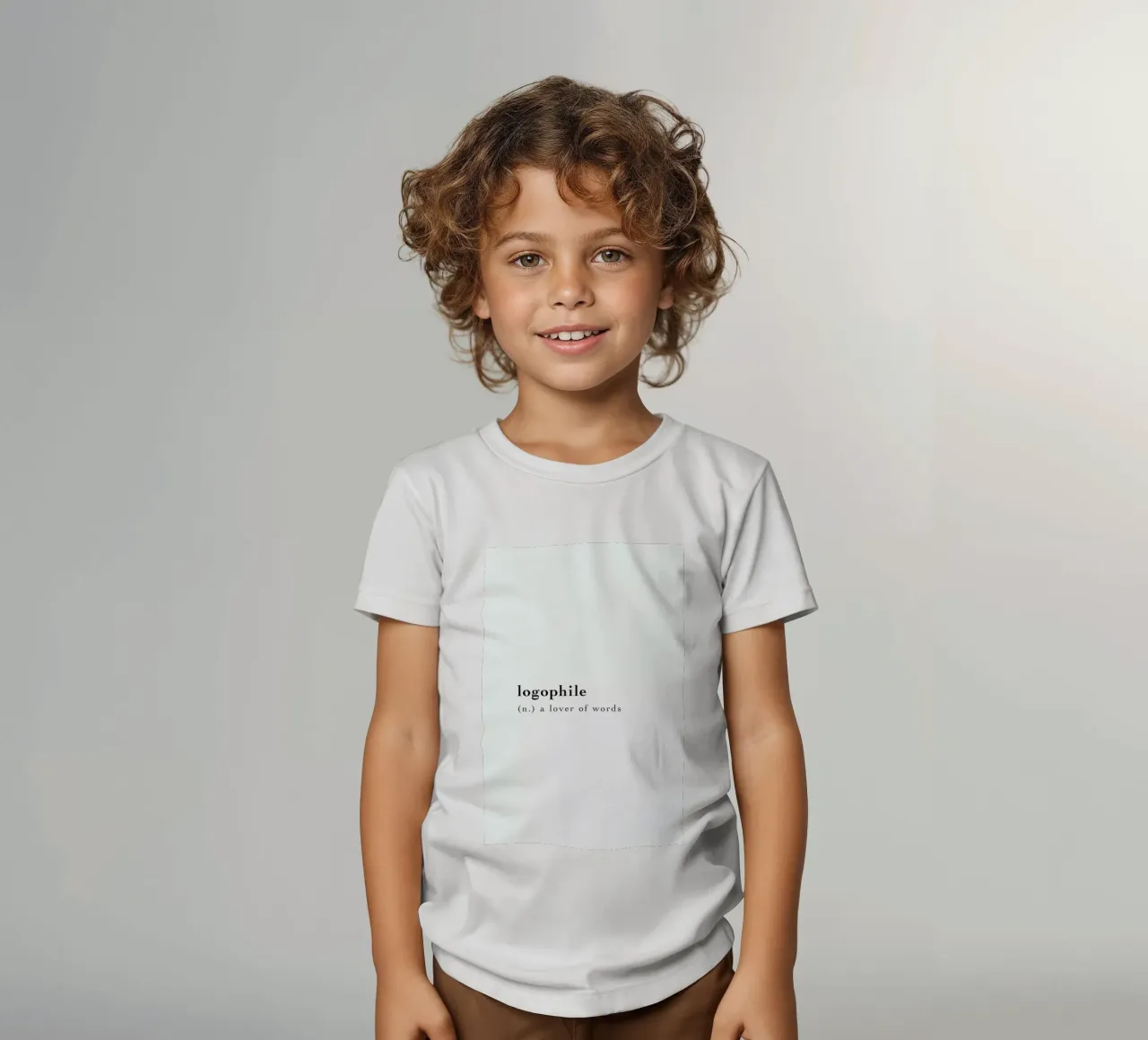 Logophile t-shirt bambini da Studio One