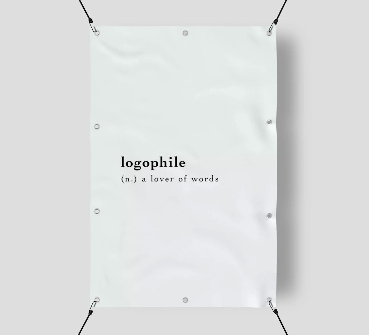 Logophile telo in pvc da Studio One
