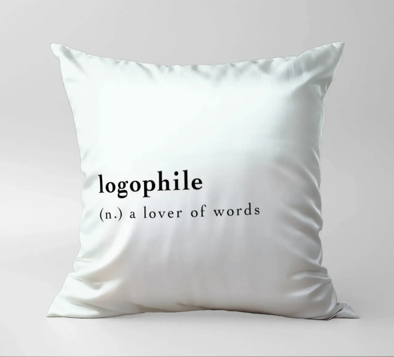 Logophile cojín de Studio One