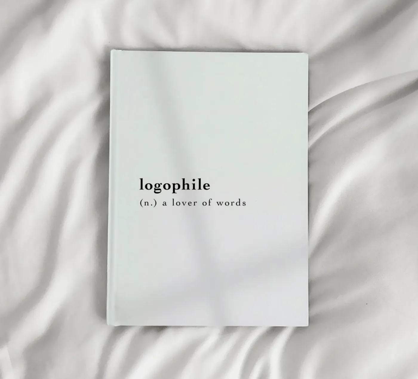 Logophile notebook by Studio One