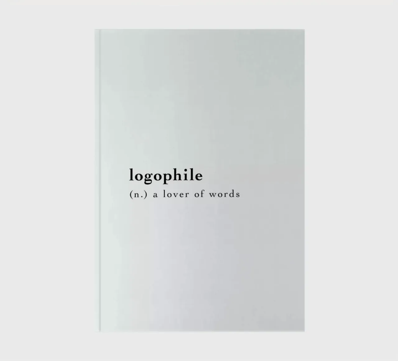 Logophile carnet de notes de Studio One
