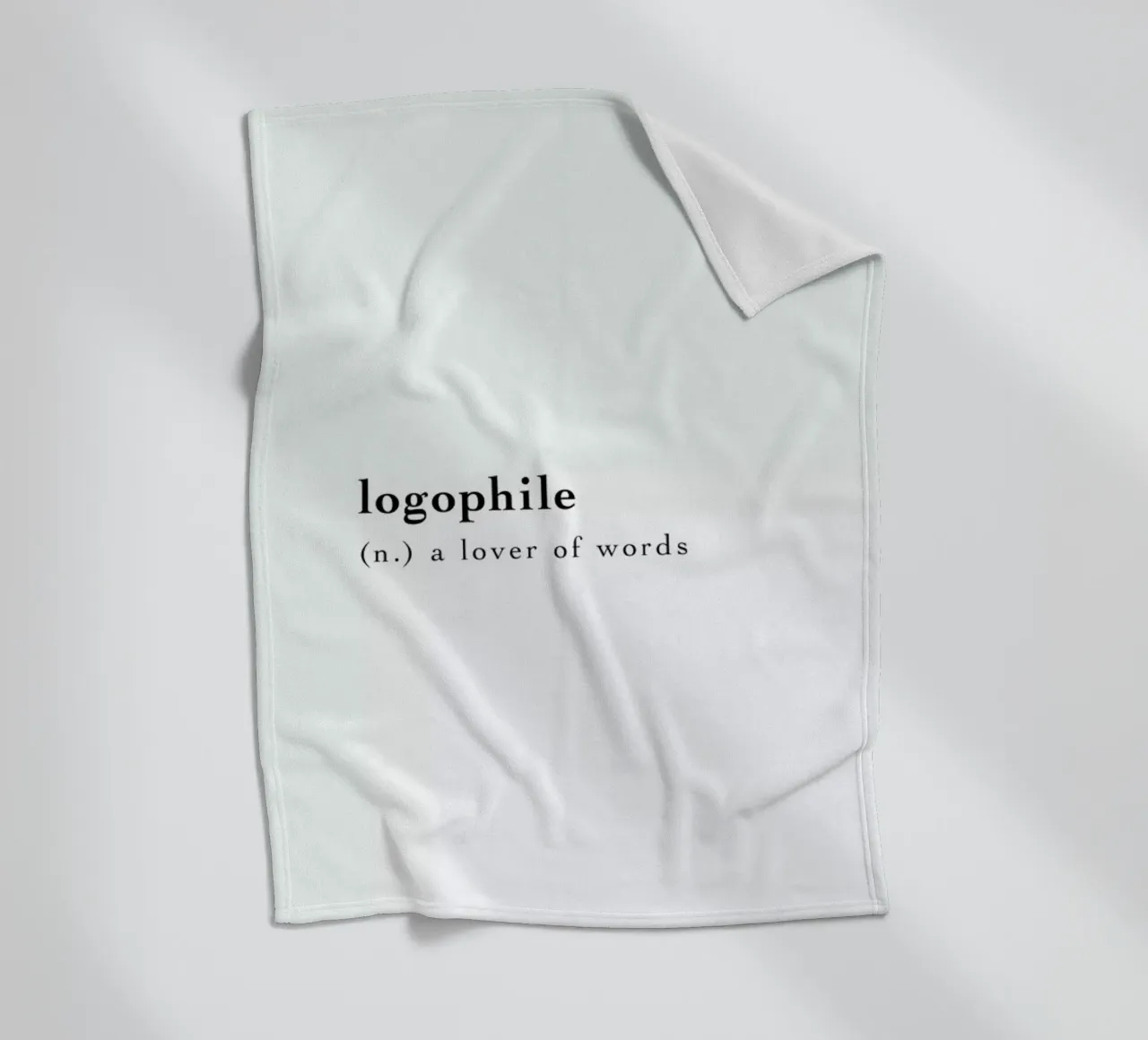 Logophile plaid polaire de Studio One