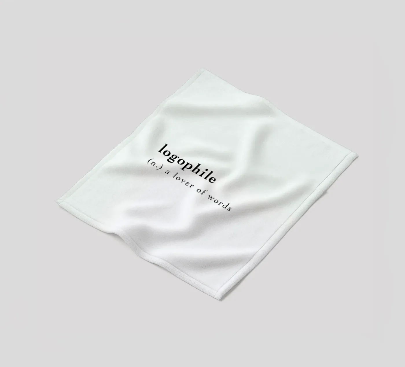 Logophile Fleecedecke von Studio One