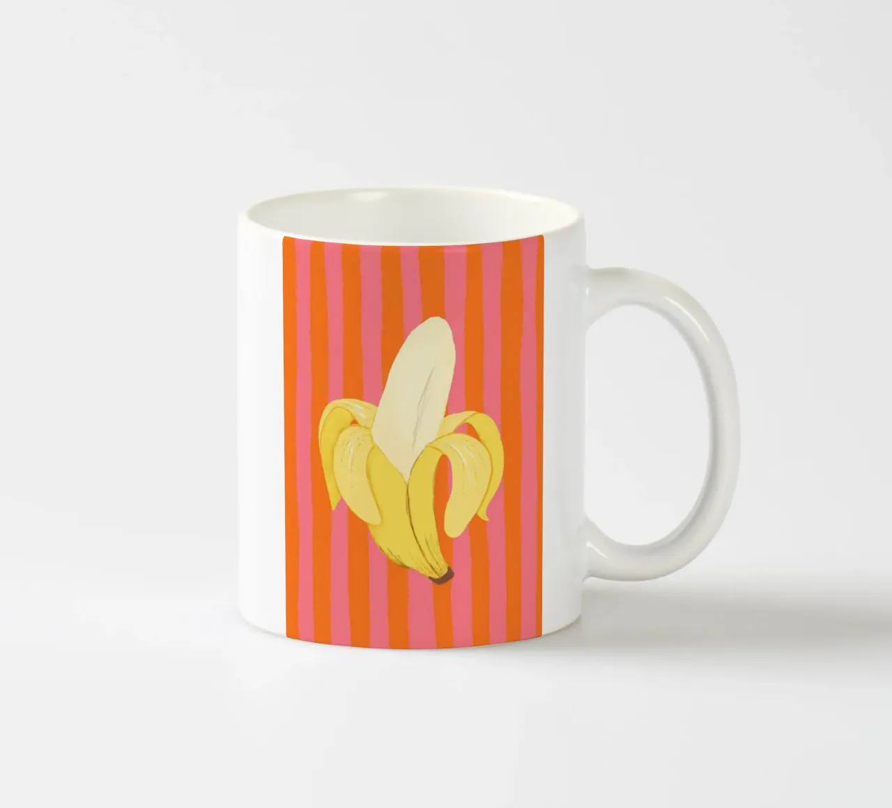 Banana tazza in ceramica da Studio Dolci