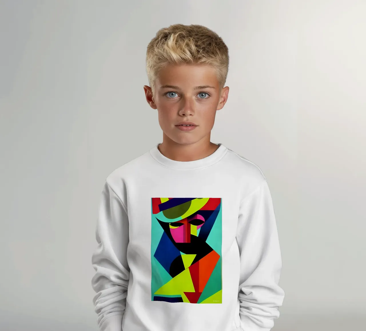 Portrait No.3 felpa bambino da Bo Anderson