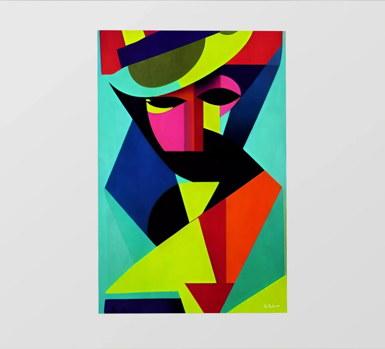 Portrait No.3 telo in pvc da Bo Anderson