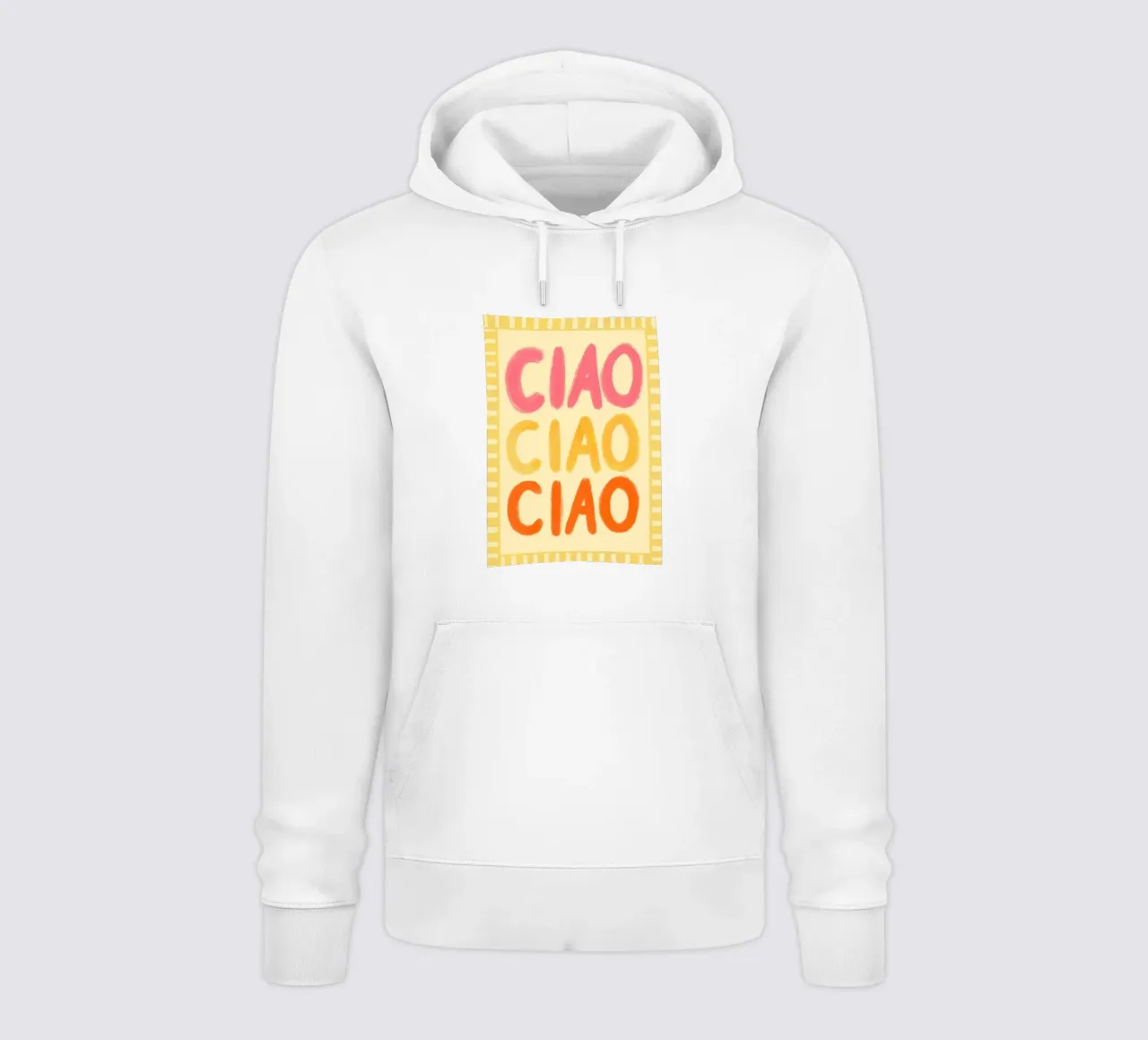 Ciao Ciao III felpa con cappuccio da Studio Dolci