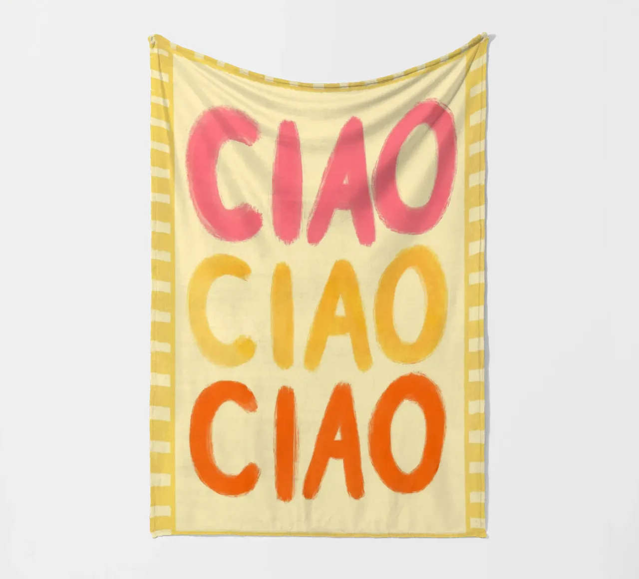 Ciao Ciao III coperta in pile da Studio Dolci