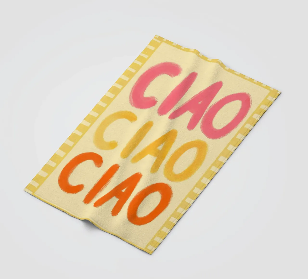 Ciao Ciao III coperta in pile da Studio Dolci