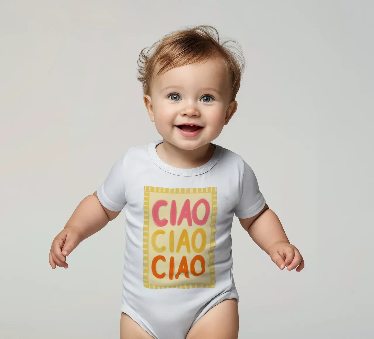 Ciao Ciao III body neonato maniche corte da Studio Dolci