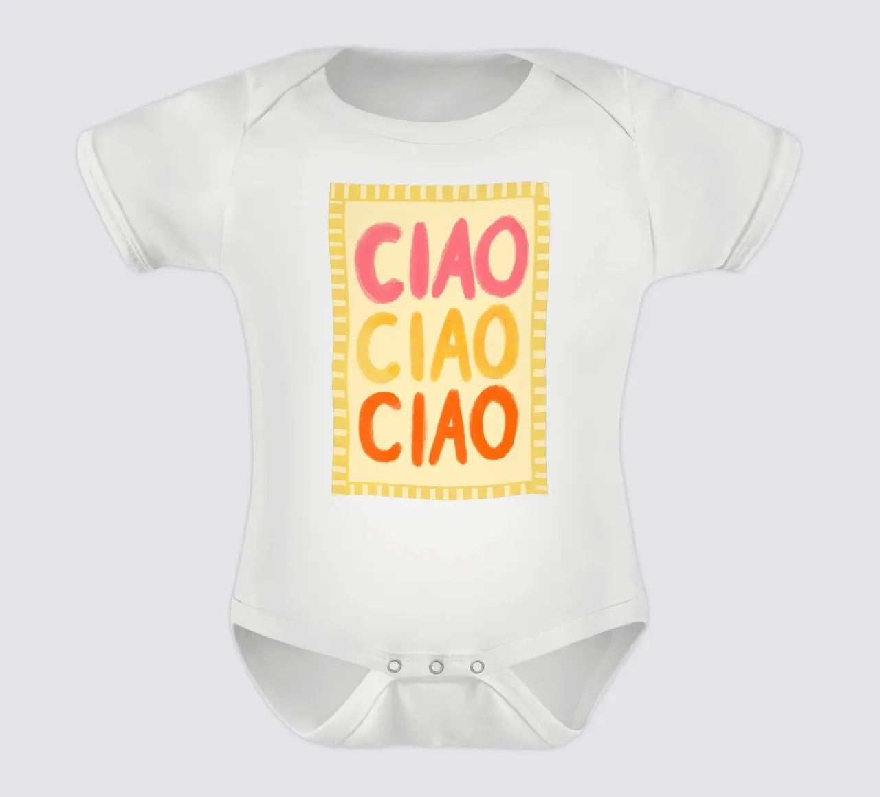 Ciao Ciao III body neonato maniche corte da Studio Dolci