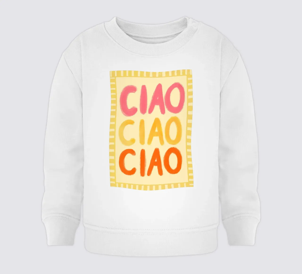 Ciao Ciao III felpa neonato da Studio Dolci