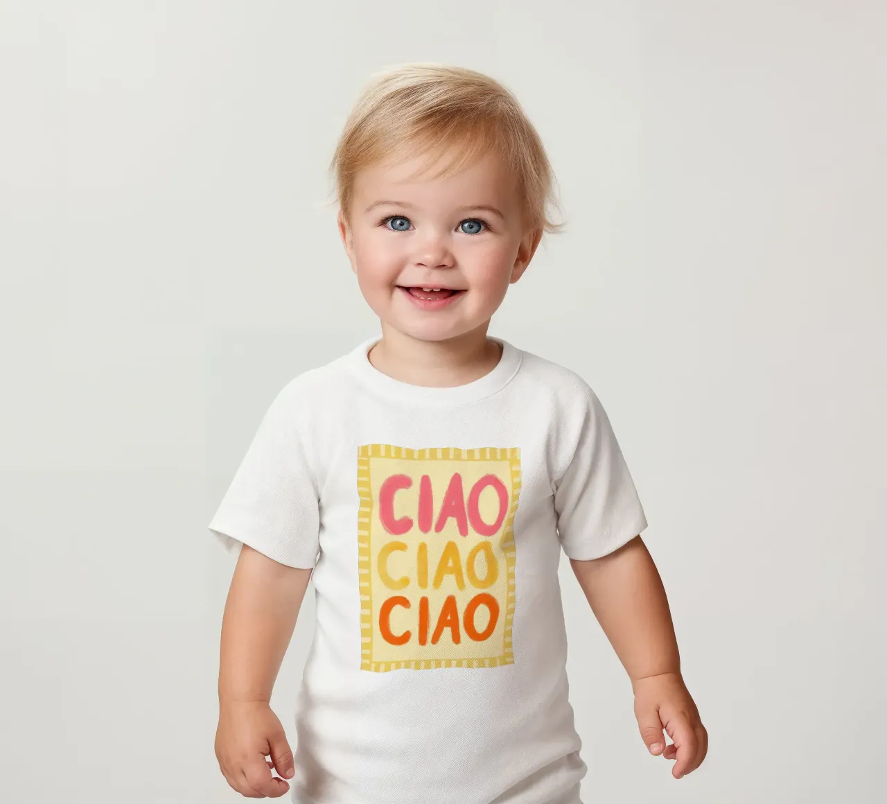 Ciao Ciao III maglietta neonato da Studio Dolci
